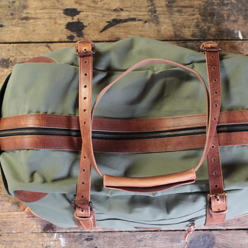 Travelbag (mintgreen) - kustomkraft handmade boots